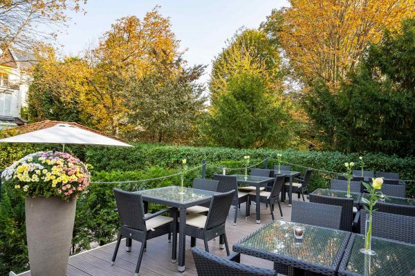 Garten | Villa Westend Hotel an der Messe | Frankfurts Geheimtipp · Reisende · Urlauber